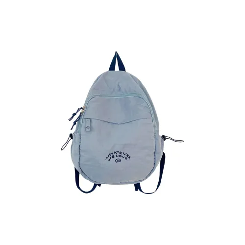 GEERDUN Промытый тканевый рюкзак унисекс розовый серый синий