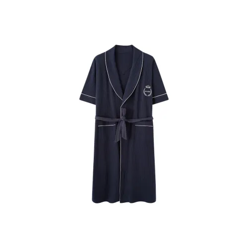 Mulong Family Банные халаты Мужской Темно-синий