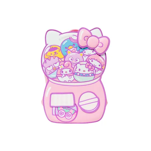 Sanrio PU (полиуретан) рюкзак мини женский розовый