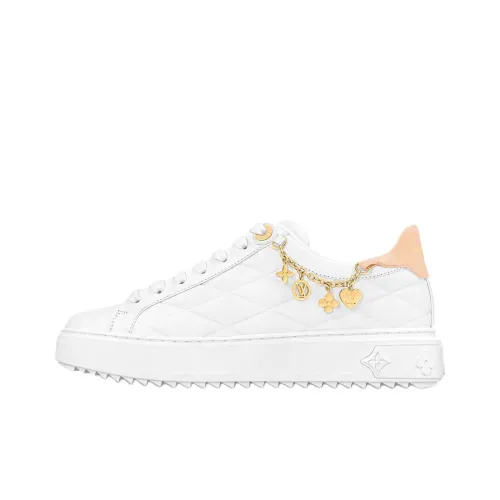 LOUIS VUITTON Time Out Low Топ Повседневная обувь Женская Белая