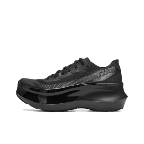 SALOMON Phantasm Slip-resistant Abrasion-resistant Low Top Casual Shoes Unisex Black SALOMON Phantasm Противоскользящий Устойчивый к истиранию Низкий Топ Повседневная Обувь Унисекс Черный