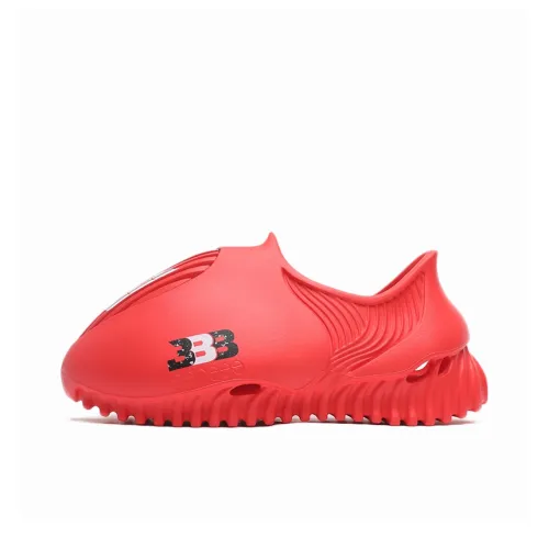 BBB x GENEGG Foam Runner Кит Обувь Модный тренд Сабо Унисекс Красный