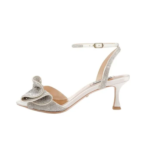 Badgley Mischka Remi One Strap Sandals 6 cm Women's Beige