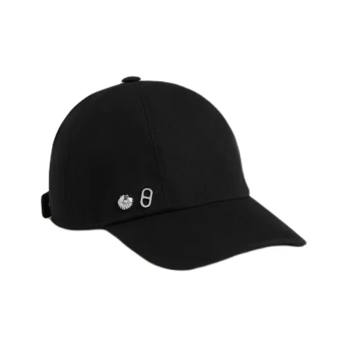 HERMES Хлопок Кепки Женские Черный