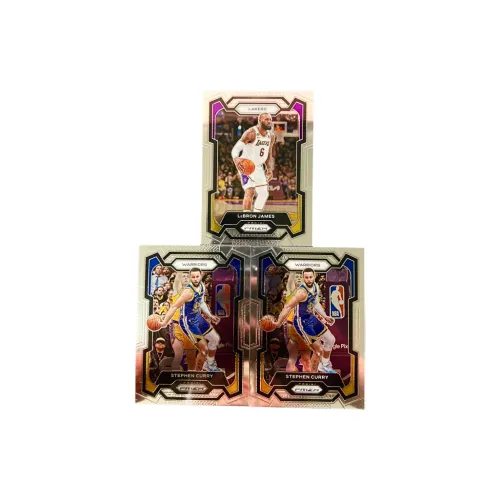 Панини Карри Игрок Карта ЛеБрон Джеймс Игрок Карта Основа Выбор Карта Всего 3 Карточки Спортивные Карты 3 шт