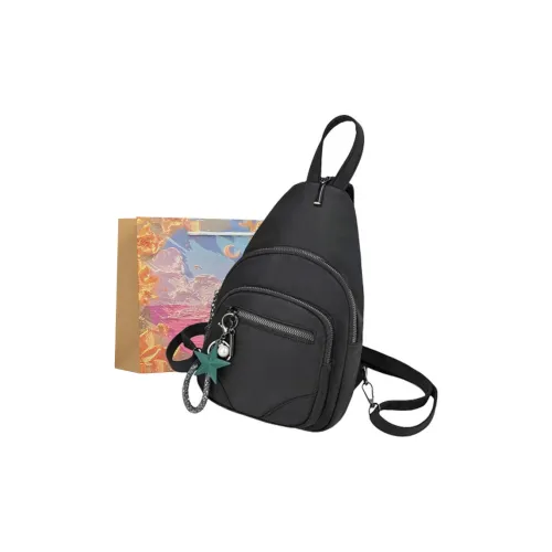 BRINCH Oxford Сумка через плечо Стандартная Женская Черная