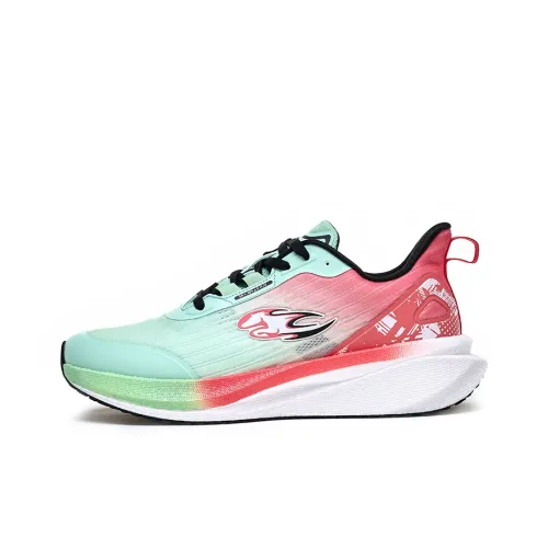 AVJV Беговые кроссовки Низкий верх Зеленый Оранжевый Мужской