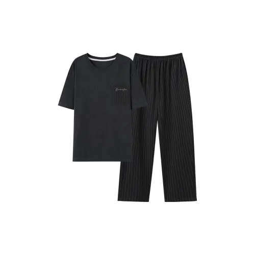 Mulong Family Пижамный комплект Мужской Фотиния Серый