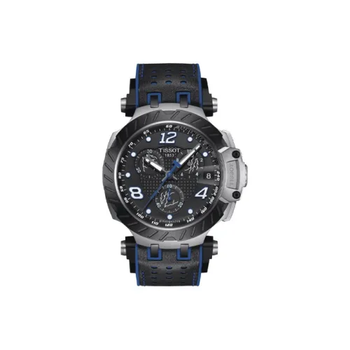 TISSOT Quartz Механизм Мужские часы Race Collection Синий