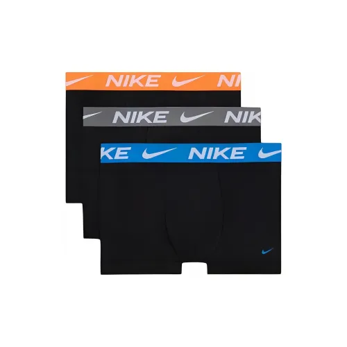 Nike 3 упаковки черные мужские боксер-шорты