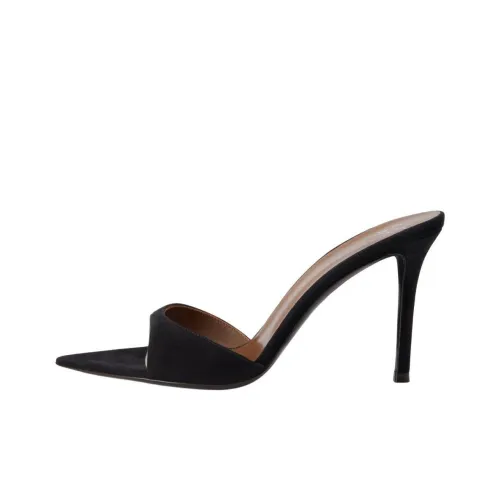 Giuseppe Zanotti GZ Слипоны 9 см Женские Черные