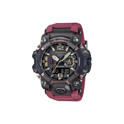 CASIO Land Master Collection Кварцевый механизм Смольный ремешок Часы Унисекс Черный циферблат