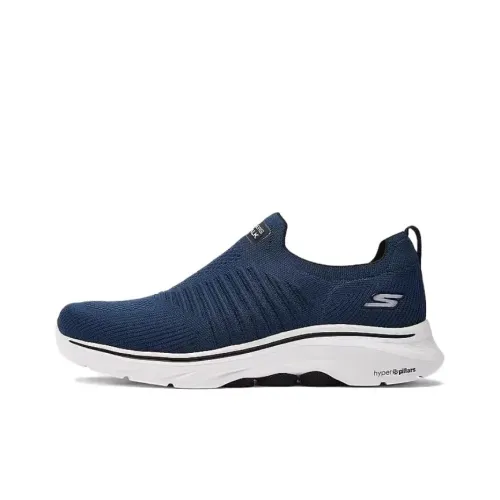 Skechers GO WALK 1 Casual Low Top Морской Синий/Черный Мужской