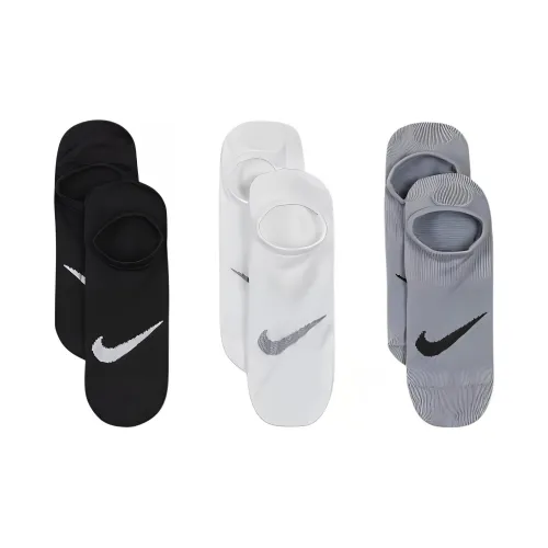 nike Повседневный Плюс Легкий Женская тренировка Footie Носки Низкие носки Женские 3 упаковки