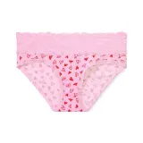 1 шт (Розовый пузырьки, сердце, собака с принтом / розовый принт)