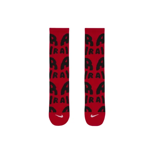 Найк Высокие Носки Унисекс 1 Пачка Красный Черный