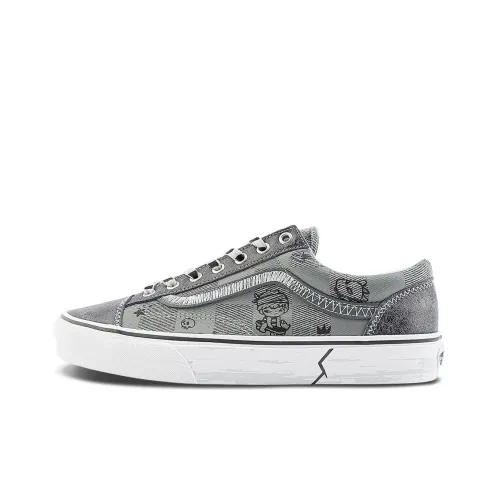 Vans UA STYLE 36 Скейтборд Кроссовки Низкие Серые Унисекс