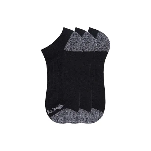 Носки Columbia низкие мужские 3 упаковки черный серый