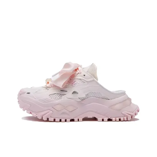 FILA FUSION BIANCO Устойчивые к истиранию домашние тапочки Женские Розовые