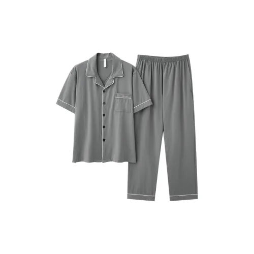 PBENO PD Пижамный комплект Мужской Темно-серый