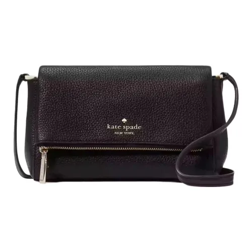 Kate Spade Leila Litchi Grain Leather Crossbody Mini Women's Black