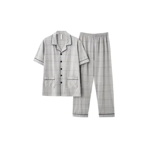 PBENO PD Пижамный комплект Мужской Светло-Серый