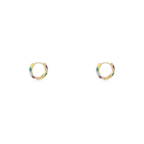 EUA Alloy Stud Earrings Women's