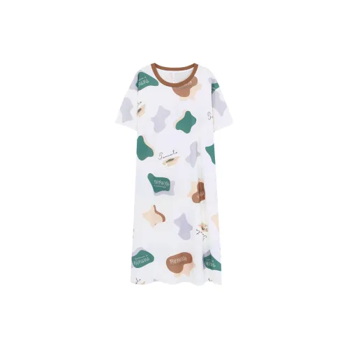 The Story Of The Flower Season Ночная сорочка Женская Белая