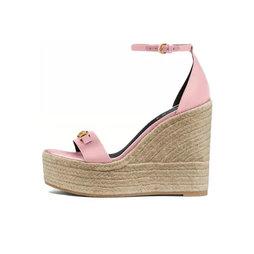 VERSACE Medusa '95 One Ремень Сандалии Женские Розовые