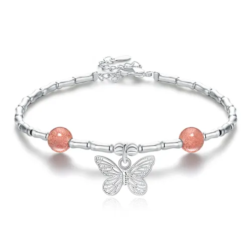 Jodie Kevin Браслеты из клубничного кварца Женские