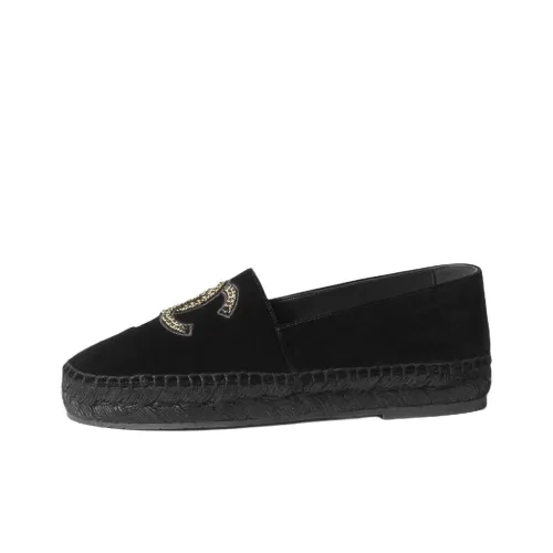 CHANEL Espadrilles Женские Черные