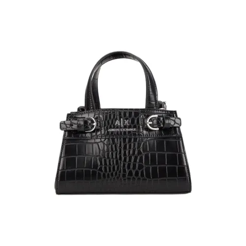 ARMANI EXCHANGE ПУ (полиуретан) Сумка-тоут Сумка для покупок Сумка через плечо Сумка Женская Черная