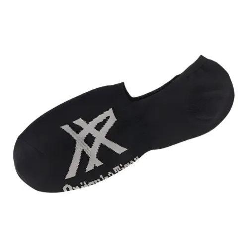 Onitsuka Tiger No Show Носки Унисекс 1 Пачка Черный Цветок Серый