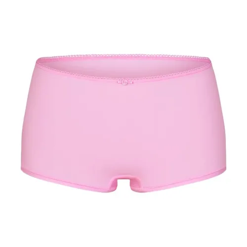 SKIMS FITS EVERYBODY PICOT Комбинированный Мальчик Короткий Трусы Женские 1 Пачка Жвачка Жвачка