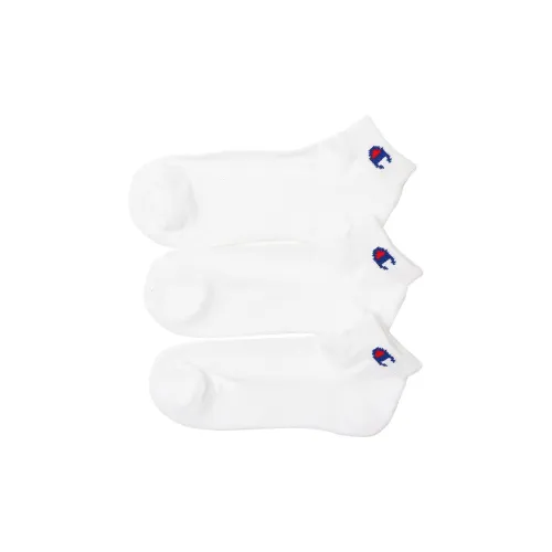 Champion SS24 Низкие носки для мужчин 3 упаковки белый