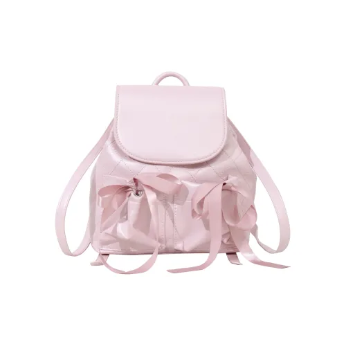OTA ПУ (полиуретан) Рюкзак Стандартный Женский Розовый Белый