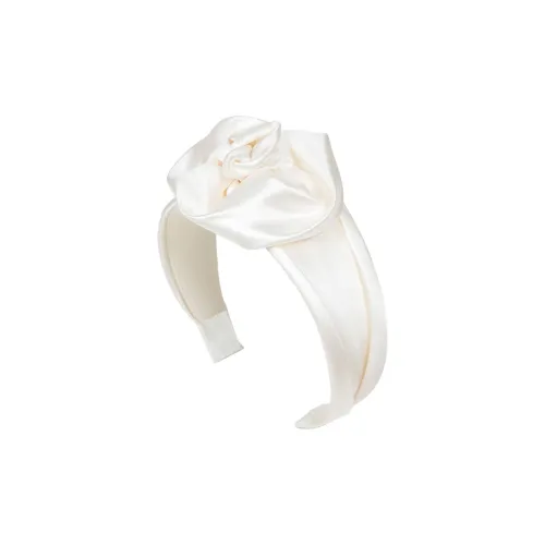 Jennifer Behr Шелк Ободки для волос Женские Айвори