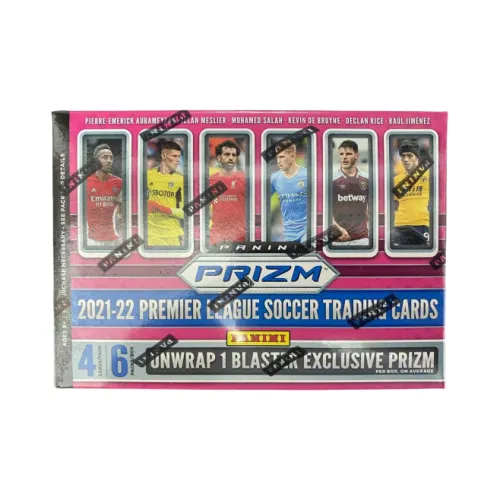Panini 2021 22 Panini Prizm EPL Премьер-лига PZ Hand GRENADE Коробка Спортивные карты Целая коробка