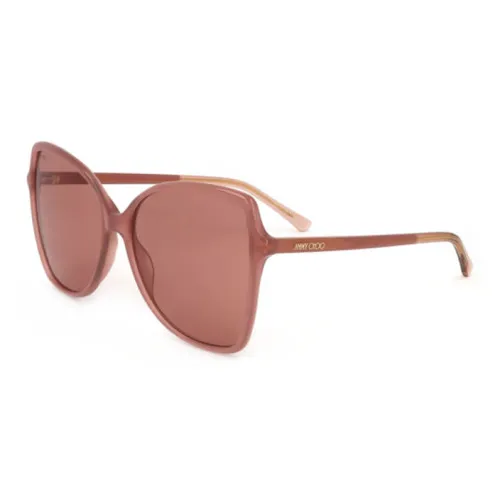 Jimmy Choo Ацетат Бабочка Солнцезащитные очки Унисекс Красный