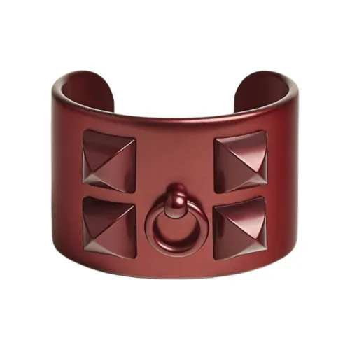 HERMES Металл Браслеты Унисекс Темно-красный