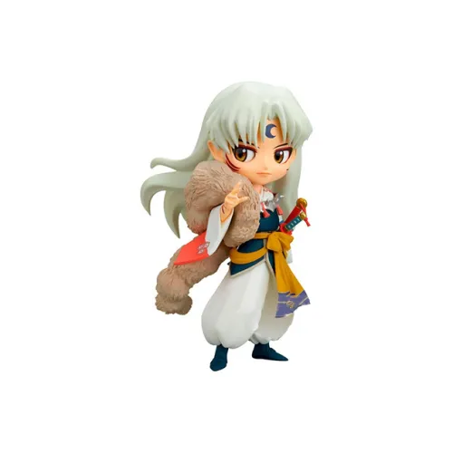 BANPRESTO Сэсшомару Очки Factory Q Posket Инуяша Позиционирование стиля B Чиби Фигурки