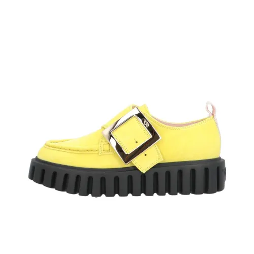 Roger Vivier VIV' Go Толстый Повседневные Туфли Женские Желтые