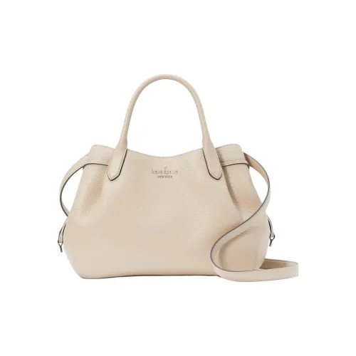 Kate Spade Сумка из крупнозернистой текстуры сумка через плечо сумка на плечо большая женская светлый песочный