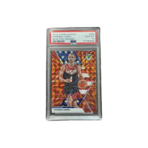 PANINI 2019 Curry Mosaic USA Team Explosive Fold PSA 10 Certified Cards 1 Pack