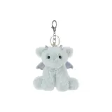 Брелок с синим и зеленым крылатым динозавром