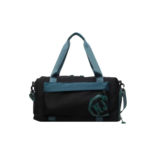 Путешествие Ткань Портативный Спортивный Сумка Большая Унисекс Черный Экрю Синий Розовый Хаки