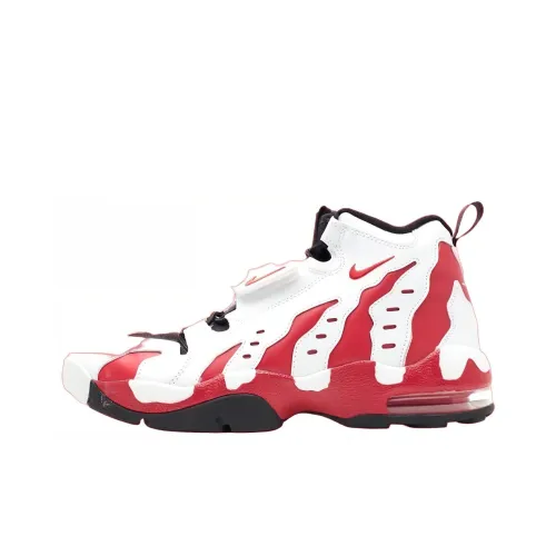 Nike Air DT Max 96 VARSITY Красный Устойчивый к истиранию MID Топ Винтажные баскетбольные кроссовки Мужской Красно-белый