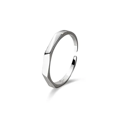 CANHUI Сплав Ромб Фасированный Кольцо Женское