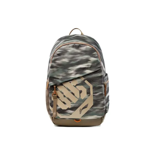 LINING Полиэстер Рюкзак Стандартный Унисекс Камуфляж С принтом по всей поверхности