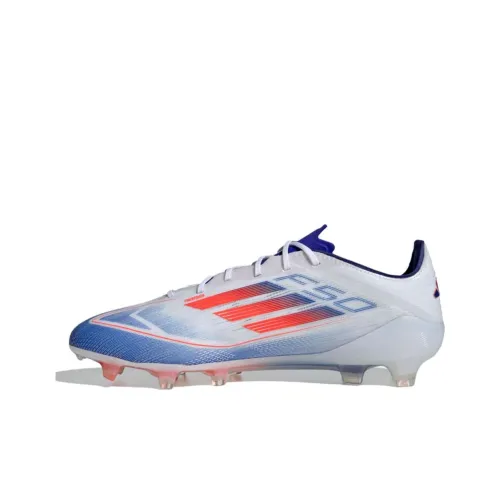 Adidas F50 PRO FG Твердое покрытие Твердое покрытие Естественная трава Футбольные бутсы Унисекс Белый Красный Синий